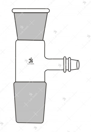 Adapters, Socket to cone with Tee Connection.