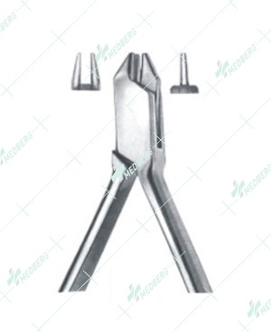 Aderer Pliers, for Orthodontics and Prosthetics, 125mm