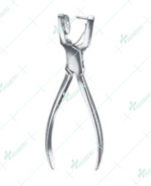 Ainsworth Rubber Dam Clamp Forceps, 170 mm