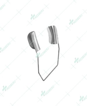Barraquer Wire Speculum, 10 mm solid blades