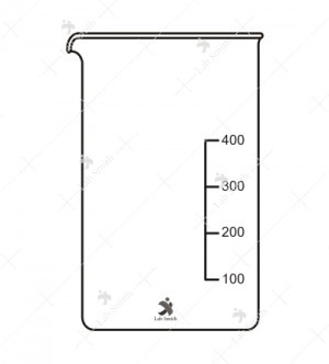 Beaker Low Form, with Spout, Graduated