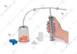 Bell Jar And Vacuum Pump Set