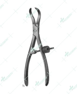 Bone Holding Forceps, with thread fixation, 170 mm