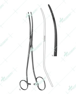Bozemann-Douglas Uterine Dressing Forceps, 260 mm