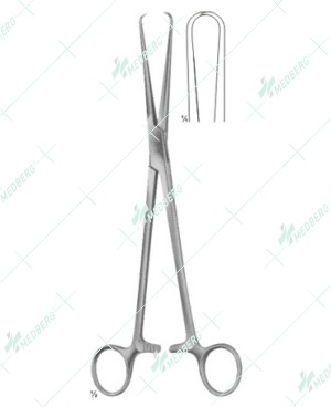 Braun Uterine Tenaculum Forceps, Heavy Type, 255 mm