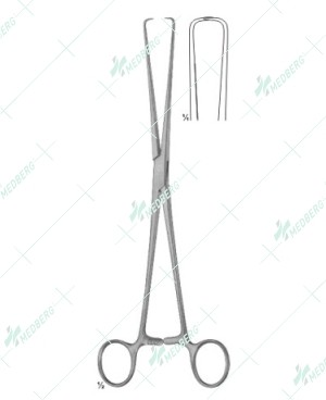 Braun Uterine Tenaculum Forceps, Slender Type, 250 mm