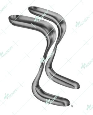 Briesky Vaginal Specula, 72 x 25, 77 x 30 mm