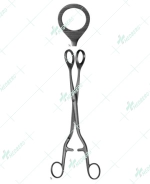 Bumm Ploypus and Ovum Forceps, 280 mm