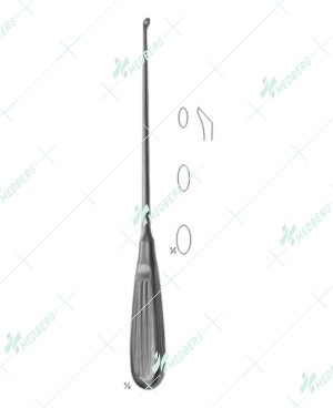 Bushe Bone Curettes, 250 mm