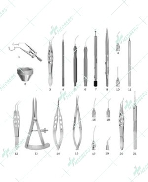Cataract Set - Phaco Prechop