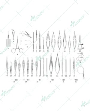 Cataract Set – ECCE, Planned Extra-Capsular Cataract Extraction