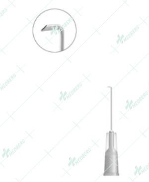 Chang Hydrodissection Cannula, flattened tip, 27 gauge