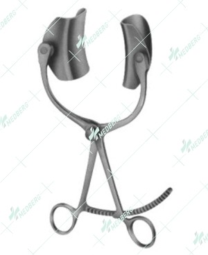 Collin Retractor, complete, 135 mm