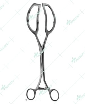 Collin Uterine Elevating Forceps, 285 mm