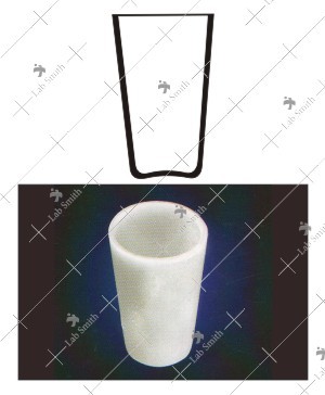 Crucibles Conical Form without Spout
