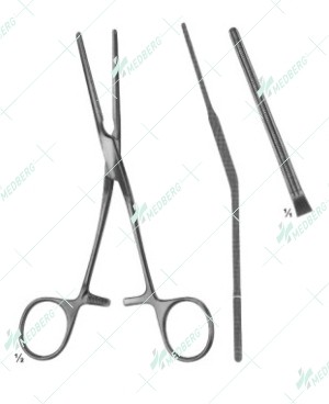 De Bakey Clamps, 165 mm