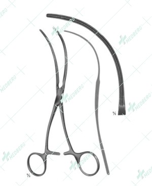 De Bakey Clamps, 190 mm