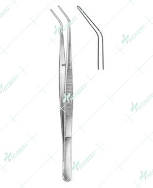 Dental Tweezers, London-College Smooth, 15 cm