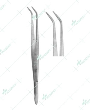 Dental Tweezers, Meriam Serrated, 16 cm