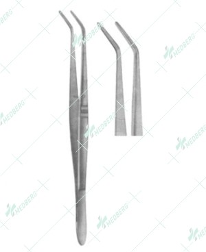 Dental Tweezers, Meriam Serrated, 16 cm