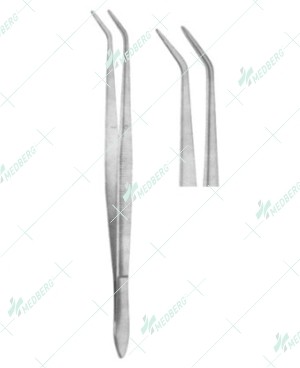 Dental Tweezers, Meriam Smooth, 16 cm