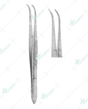 Dental Tweezers, Meriam Smooth, 16 cm