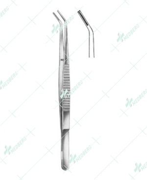 Dental Tweezers, Smooth, 15.5 cm