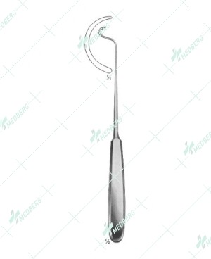 Deschamps Suture Instrument, For right hand blunt, 215 mm