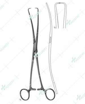 Duplay Uterine Tenaculum Forceps, 250 mm