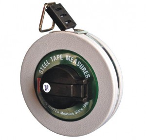 Engineer Long Steel Tape 9.5mm 15M