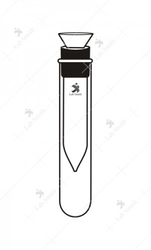 Filter Tube, Test Tube 75 x 10 mm. with 55 x 7 mm. filter tube.