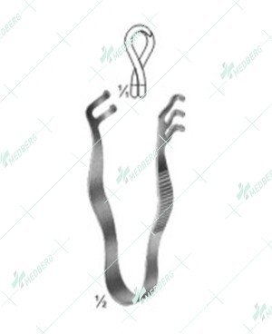 Finsen Retractors, 75 mm