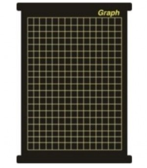 Graph 5 cm square chart
