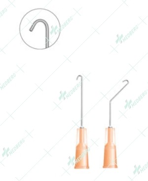 J-shaped Hydrodissection Cannula, 25 gauge