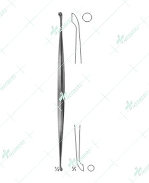 Jansen Bone Curettes, 160 mm
