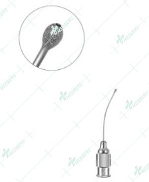 Jansen Capsule Polisher Cannula, 25 gauge