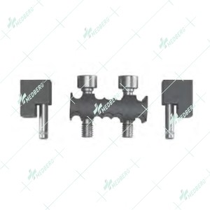 L.R.S. Sandwich Clamp with Compression-Distraction Unit Attachments