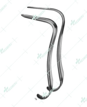 Kristeller Vaginal Specula, for children, 70 x 15 mm, 170 mm