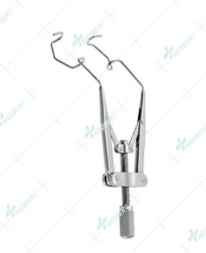 Lieberman Eye Speculum, 15mm open wire blades