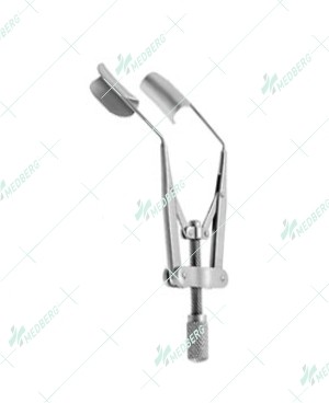 Lieberman Eye Speculum, 15mm solid blades