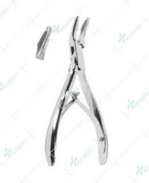 Luer Bone Rongeurs, 15 cm