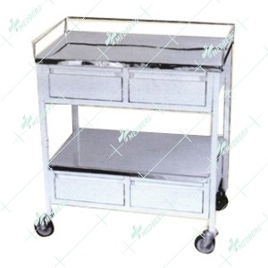 Medicine Trolley with 4 Drawer