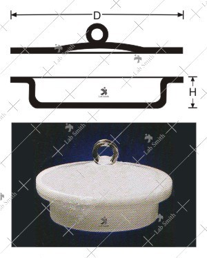 Moisture & Ash Determination Circular Capsule with Ground Lid(B.S 705)