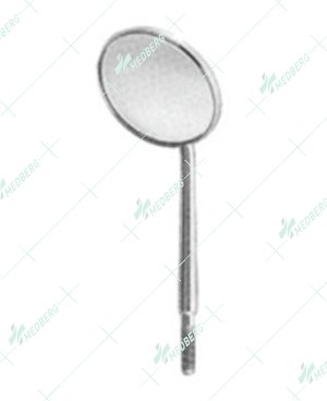 Mouth Mirrors, Magnifying with cone socket, 24 mm