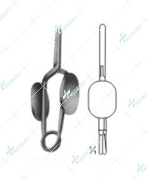 Muller Vessel Clips and Clamps, Straight tip