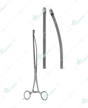 Nussbaum Abdominal Intestinal Instrument, with elastic blades, 250 mm