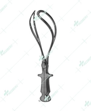 Obstetrics Forceps, 355 mm