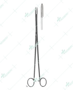 Pelkmann Uterine Dressing Forceps, 260 mm
