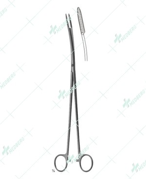 Pelkmann Uterine Dressing Forceps, 260 mm