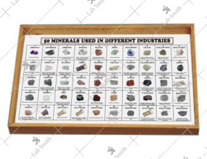 50 Minerals Used in Different Industry (Set of 50)